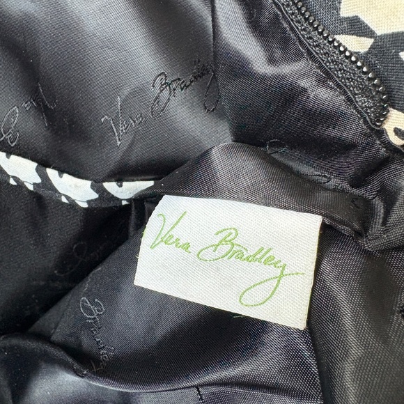 VERA BRADLEY quilted houndstooth tote weekend bag teacher purse travel casual - Picture 11 of 16